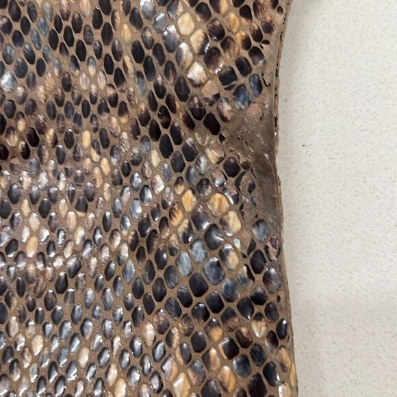 Hobo Lauren Clutch Wallet Snake Skin Print - Picture 13 of 16